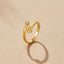 Gouden Bloom Petal Ring