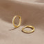Eternity Ronde Oorbellen