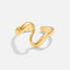 Gouden Wave Ring