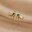 Hummingbird Knopjes Oorbellen