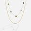 Gelaagde Alana Gouden & Stone Ketting