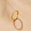 Leona Gouden Bead Ring