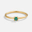 Mei Birthstone 18K Gouden Ring