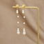 Neesa Parel Tassel Oorbellen