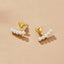 Pearl & Heart Romance Oorbellen