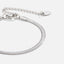 Sarya Snake Ketting Zilveren Armband
