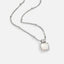 Zilveren Lucia White Shell Hanger Ketting