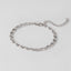 Zilveren Swirl Link Ketting Armband