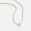 Solitaire Gouden Parel Ketting