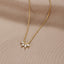 Tiffany Kristallen Leaf Hanger Ketting