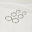 Triple Ronde Oorbellen Zilveren Set
