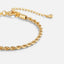 Twisted 18K Gouden Armband