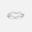 Zenya Kristallen & Zilveren Wave Ring