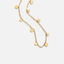 Agatha Gouden Droplet Ketting
