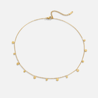 Agatha Gouden Droplet Ketting