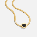 Azalea Zwarte Hanger Ketting