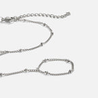 Zilveren Hand Ketting Armband