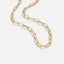 18K Gouden Paperclip Charm Ketting