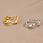 18K Gouden Wave Ring