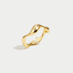 18K Gouden Wave Ring