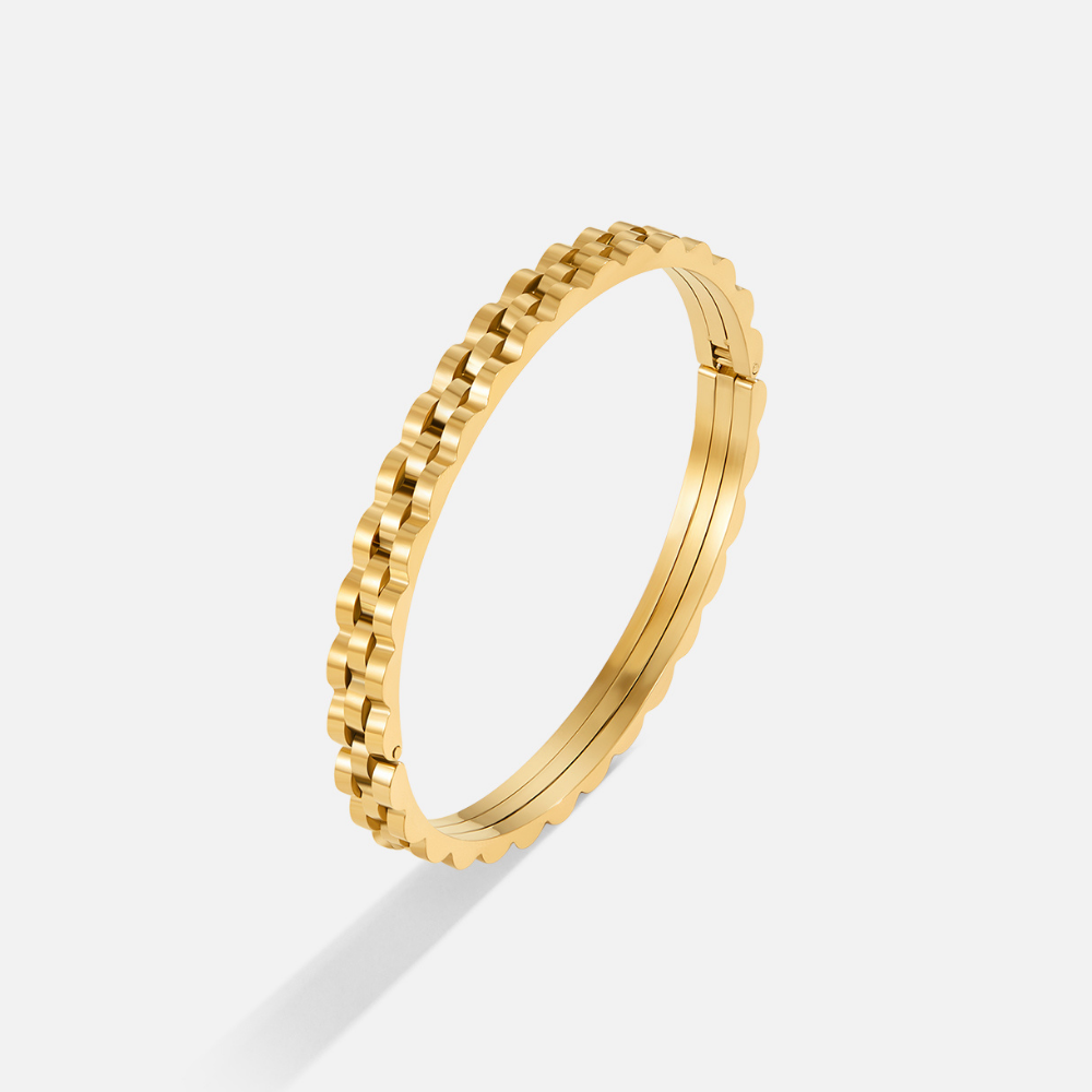 Renee Chunky Gouden Armband Hoofdafbeelding