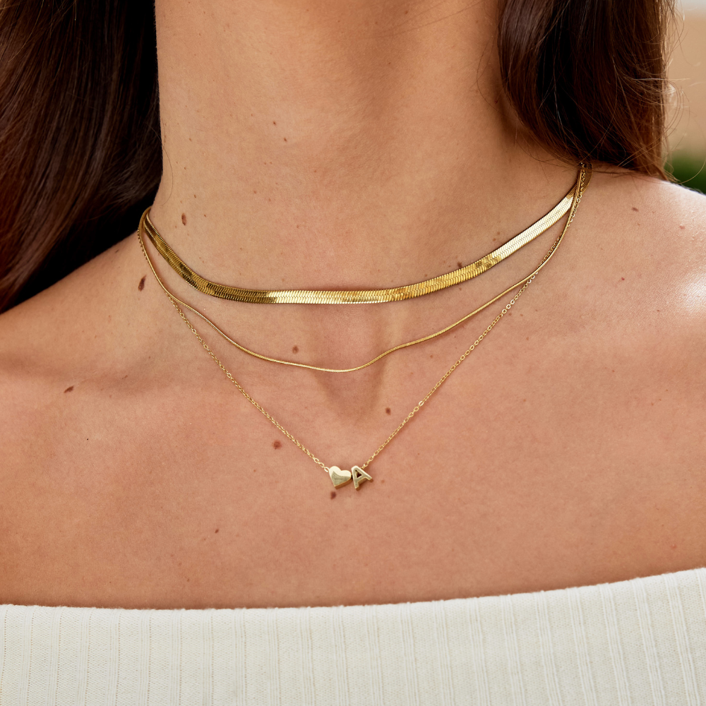 Layla 18K Gouden Gelaagde Ketting