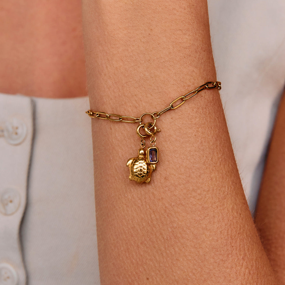 Amethyst Kristallen Charm Secundaire afbeelding