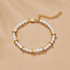 Aria Gelaagde Parel Armband