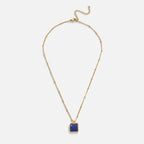Astoria Blauwe Steen Hanger Ketting