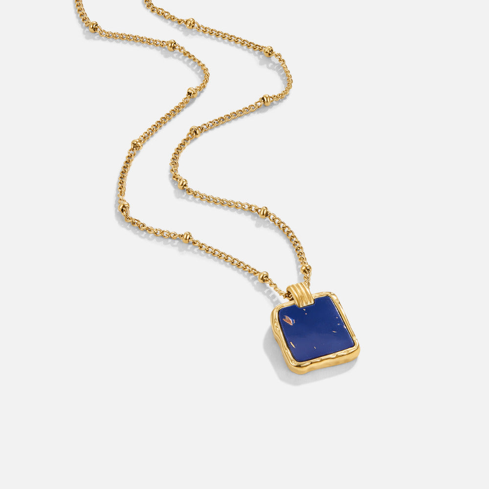 Astoria Blue Stone Hanger Ketting Hoofdafbeelding