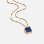 Astoria Blauwe Steen Hanger Ketting