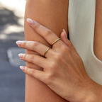 Astrid 18K Gouden Stack Ring