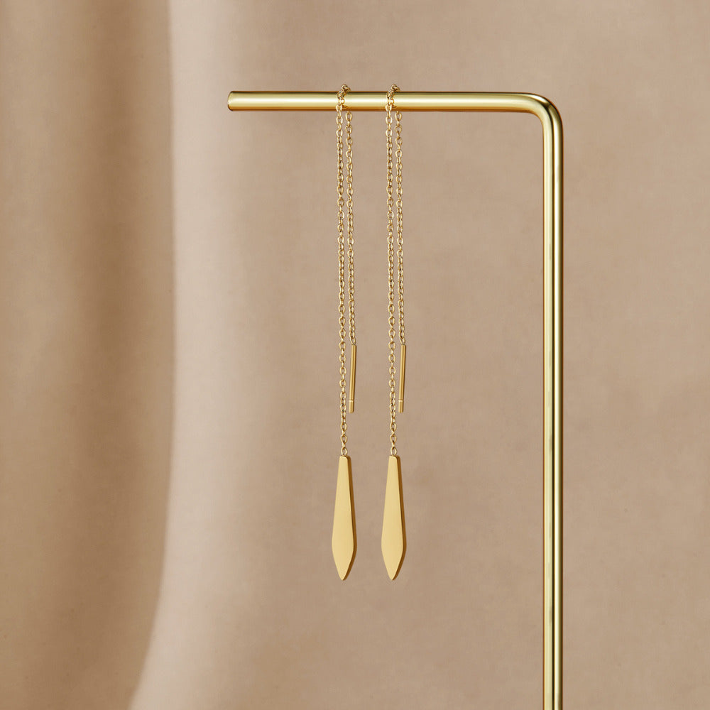 Gold Dakota Tassel Oorbellen