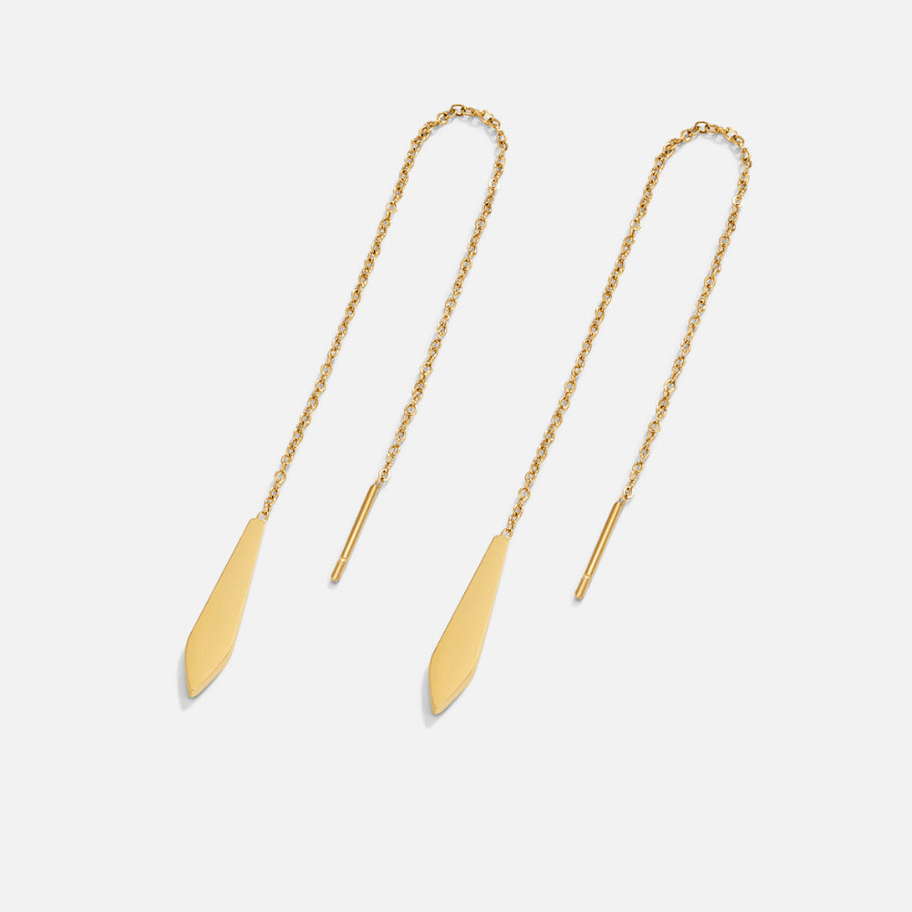 Gold Dakota Tassel Oorbellen