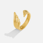 Gouden Angel Wing Wikkel Ring
