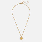 Gouden Sun Coin Ketting
