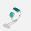 Green Willow Zilveren Wikkel Ring