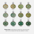 Liza Jade Hanger Zilveren Ketting