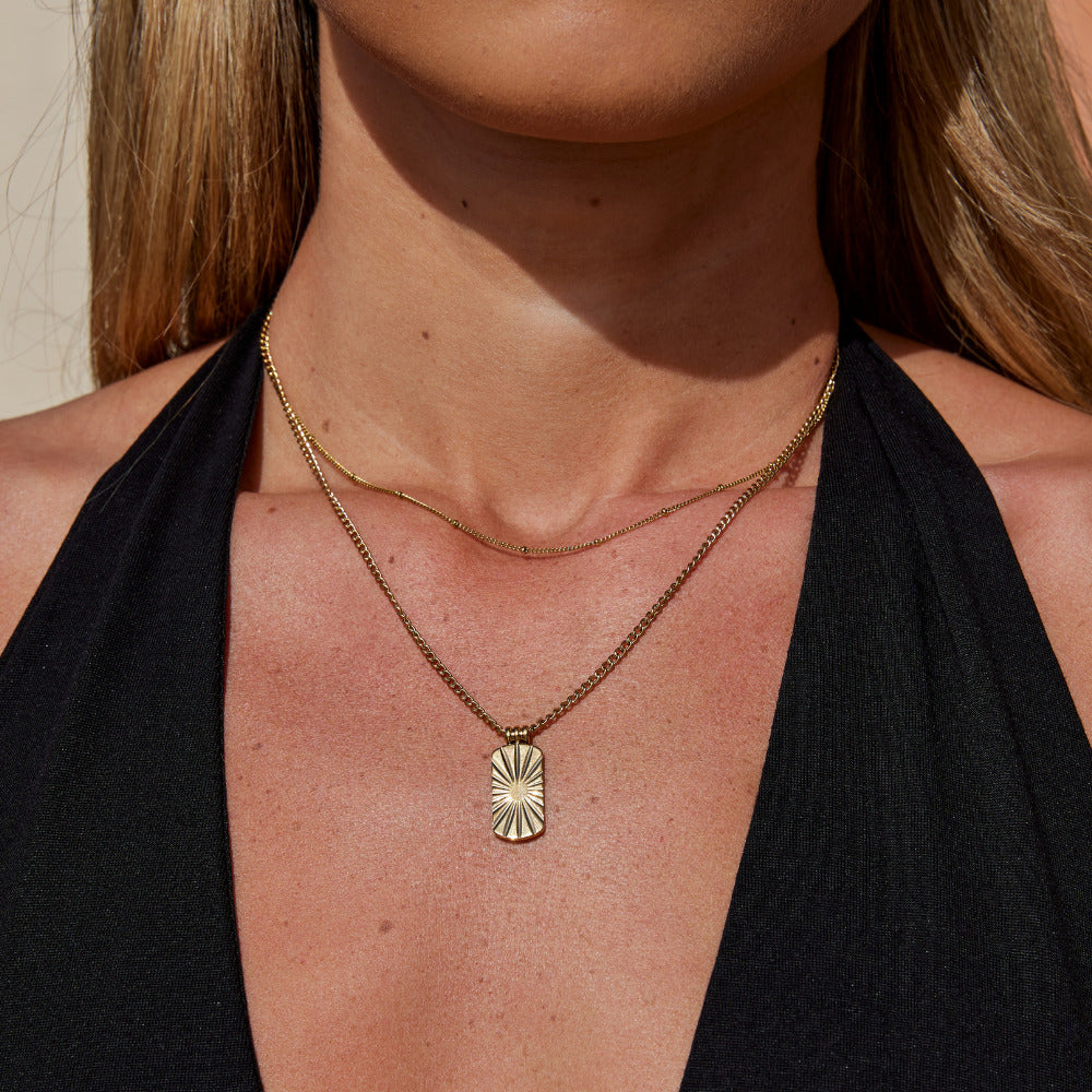 Kiya Gouden Hanger Ketting