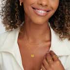 Gelaagde Disc Ketting