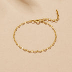 Leila Gouden Ketting Armband