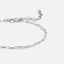 Leila Zilveren Ketting Armband