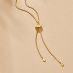Lola 18K Gouden Lariat Ketting