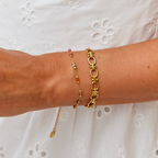 Lulu Beaded Stone Armband