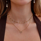 Luxe Kristallen Clover Ketting