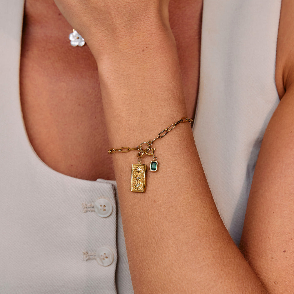 Pia Ketting Link Charm Armband Secundaire afbeelding