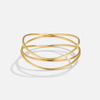 Gouden Sabrina Gelaagde Armband