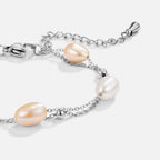 Zilveren Freshwater Parel Gelaagde Armband