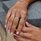 Zilveren Love Knot Ring