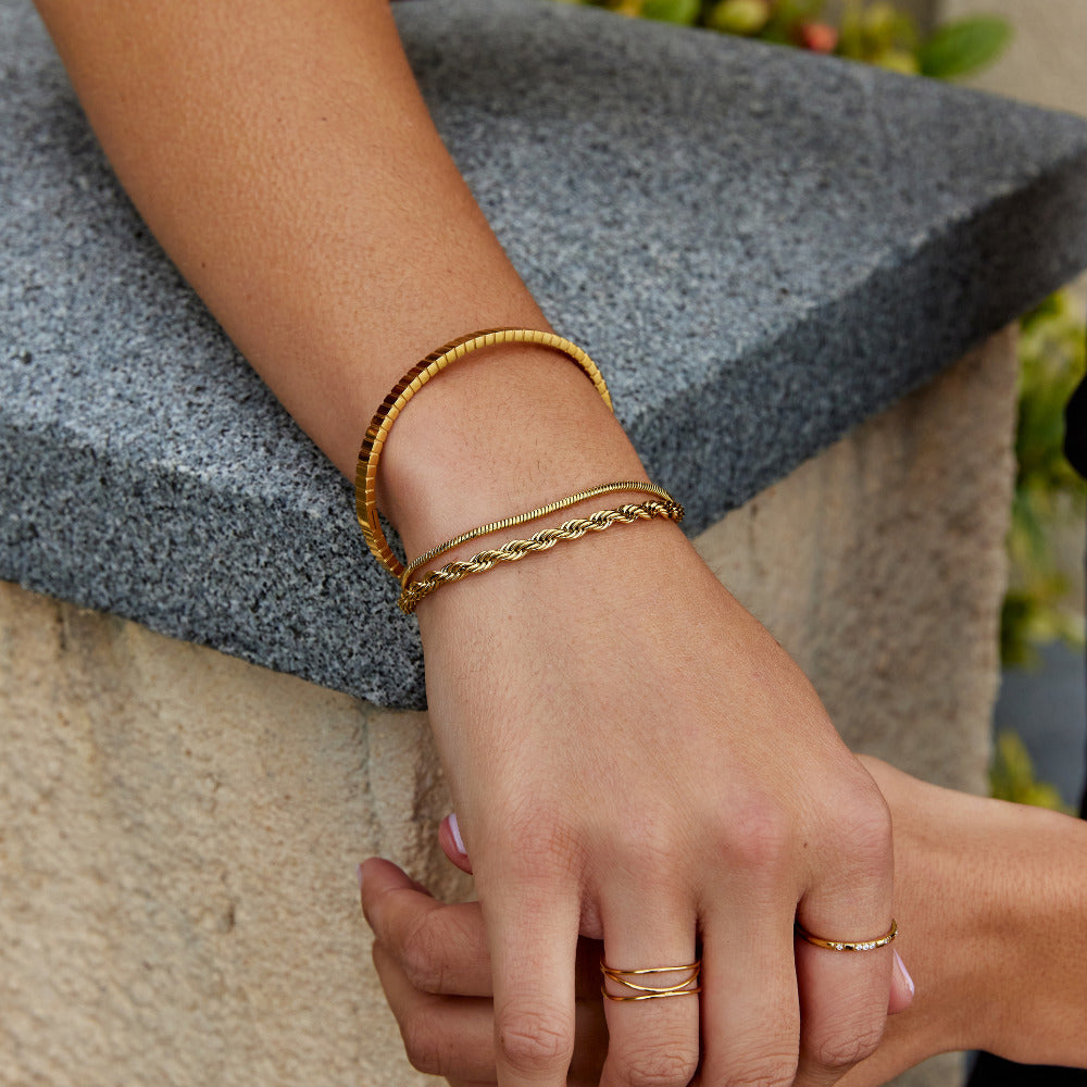 Twisted Leila Gelaagde Armband